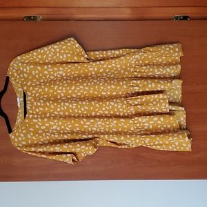 Women's yellow blouse